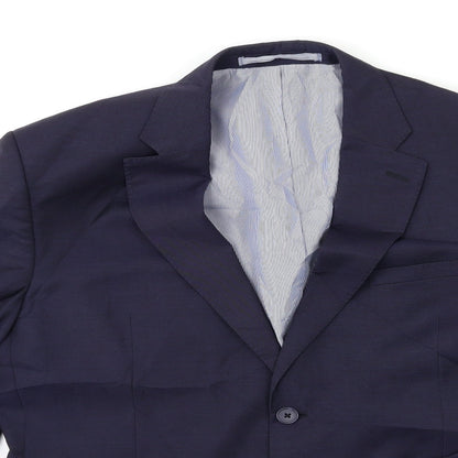 Mens UK Size 42 Marks and Spencer Regular Blue Suit Jacket