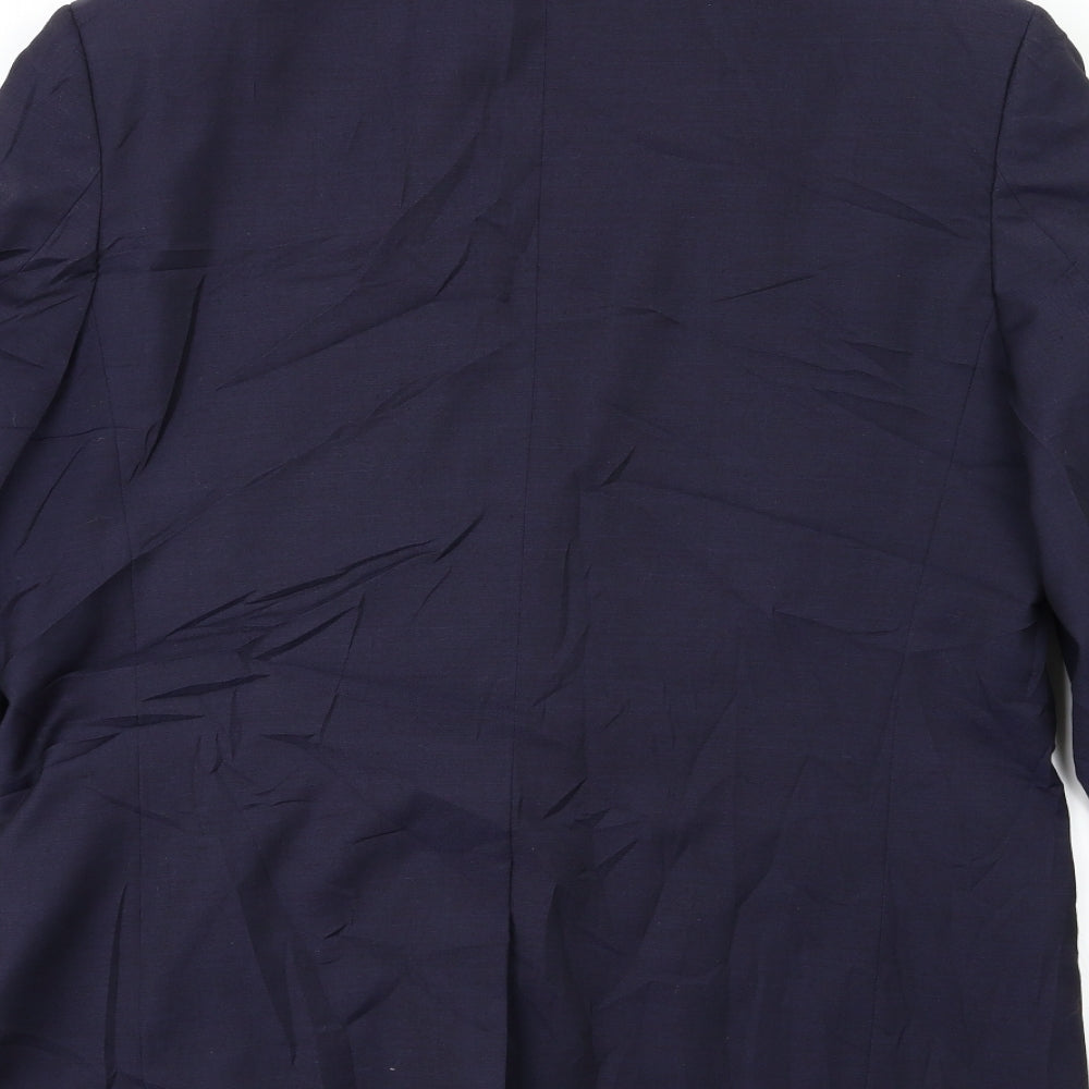 Mens UK Size 42 Marks and Spencer Regular Blue Suit Jacket