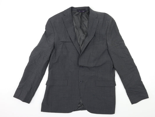Mens UK Size 40 Marks and Spencer Regular Grey Suit Jacket