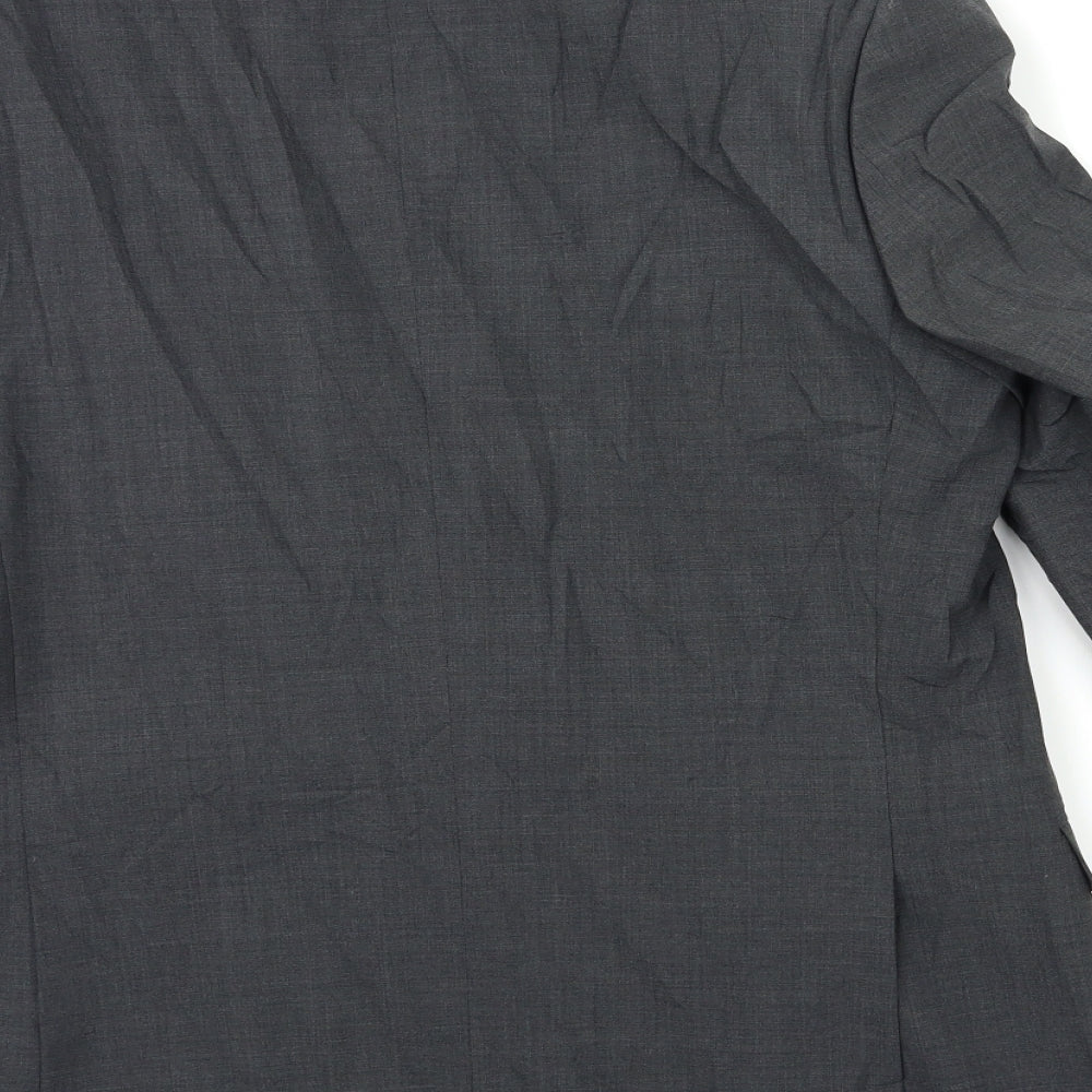 Mens UK Size 40 Marks and Spencer Regular Grey Suit Jacket