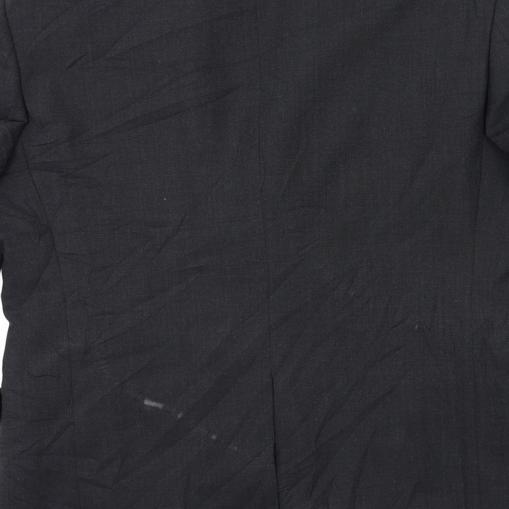 Mens UK Size 40 Marks and Spencer Regular Black Suit Jacket