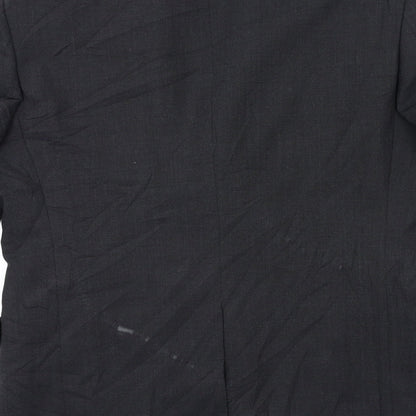 Mens UK Size 40 Marks and Spencer Regular Black Suit Jacket