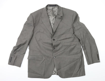 Mens UK Size 46 Marks and Spencer Regular Grey Suit Jacket