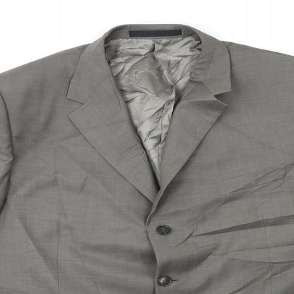 Mens UK Size 46 Marks and Spencer Regular Grey Suit Jacket