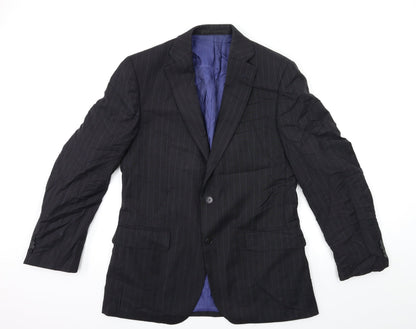 Mens UK Size 40 Marks and Spencer Regular Blue Suit Jacket