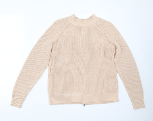 Womens UK Size S H&M Orange Pullover Jumper