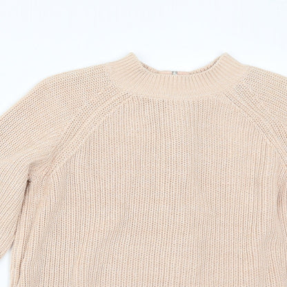 Womens UK Size S H&M Orange Pullover Jumper
