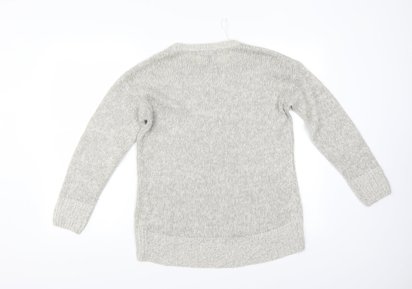 New Look Womens Grey   Pullover Jumper Size S