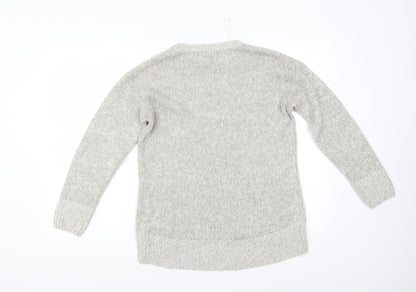 New Look Womens Grey   Pullover Jumper Size S