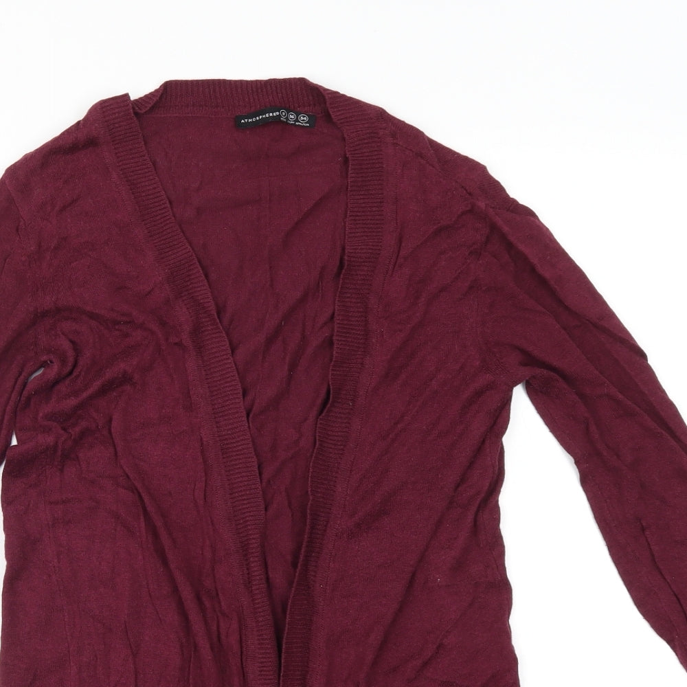 Primark Womens Red   Cardigan Jumper Size 8