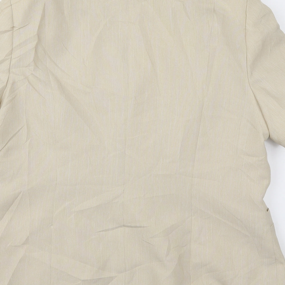 Womens UK Size 16 BHS Beige Jacket