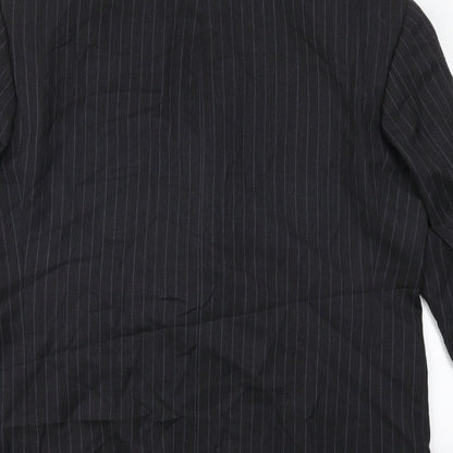Mens UK Size 44 Taylor & Wright Regular Black Suit Jacket