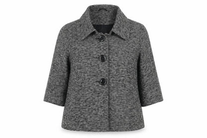 Womens UK Size 18 Evie Grey Pea Coat