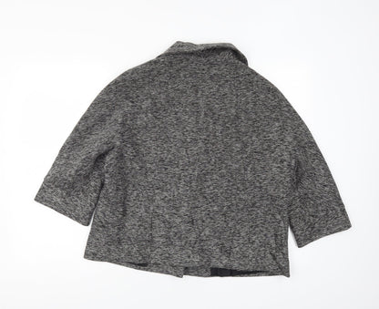 Womens UK Size 18 Evie Grey Pea Coat