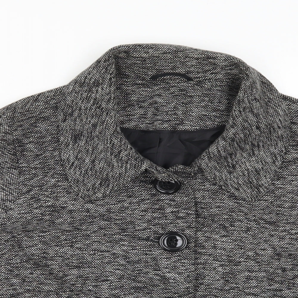 Womens UK Size 18 Evie Grey Pea Coat
