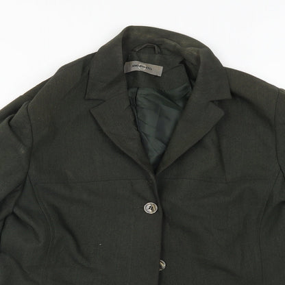 AMARANTO Womens Green   Jacket  Size 10