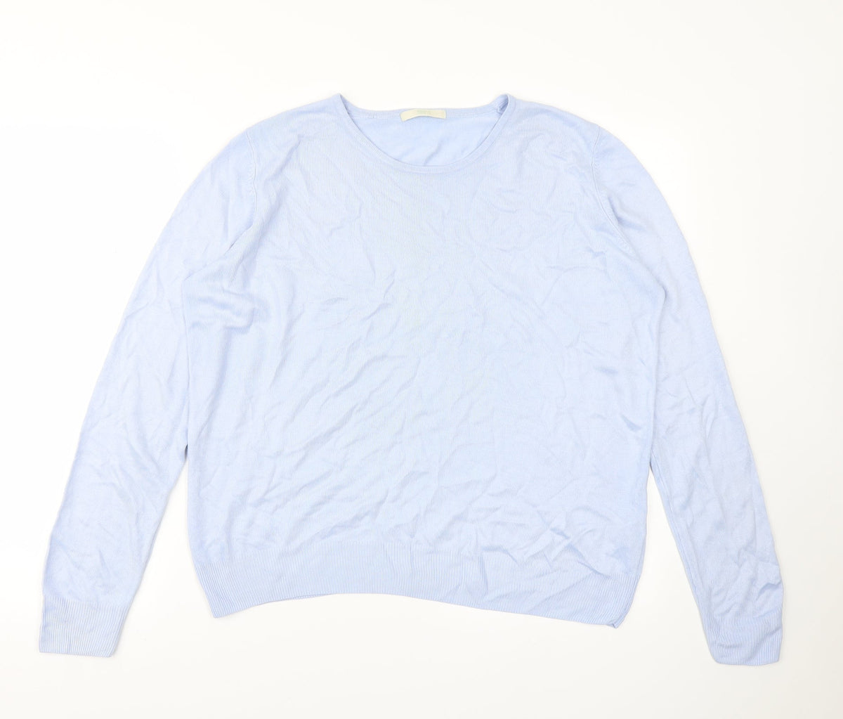 Marks & Spencer Womens Blue   Pullover Jumper Size 14