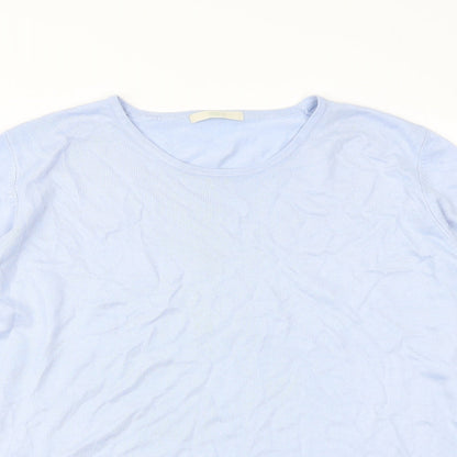Marks & Spencer Womens Blue   Pullover Jumper Size 14