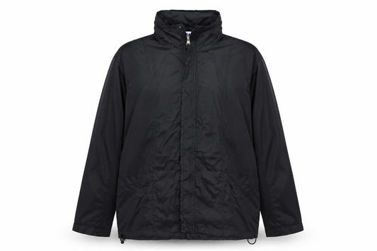 SQV Womens Black   Rain Coat Coat Size 14