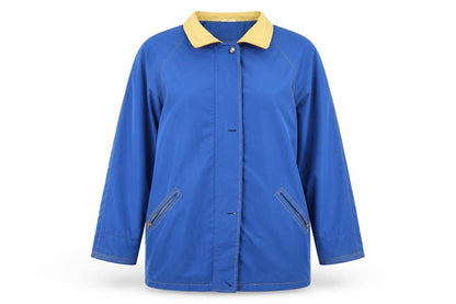 Womens UK Size M Klass Collection Blue Rain Coat