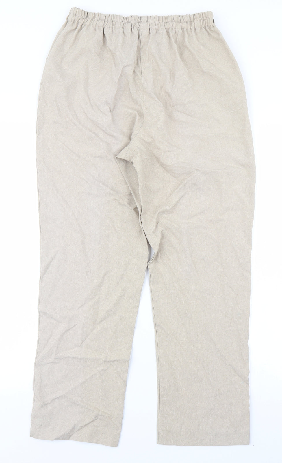 Charmance Womens Beige   Trousers  Size 14 L25 in