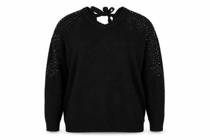 Marks & Spencer Womens Black  Knit Pullover Jumper Size M