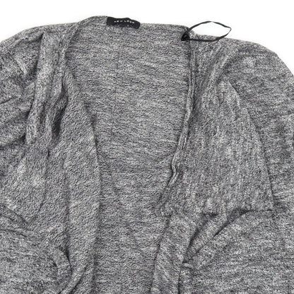 Womens UK Size 10 New Look Grey Cardigan Jumper