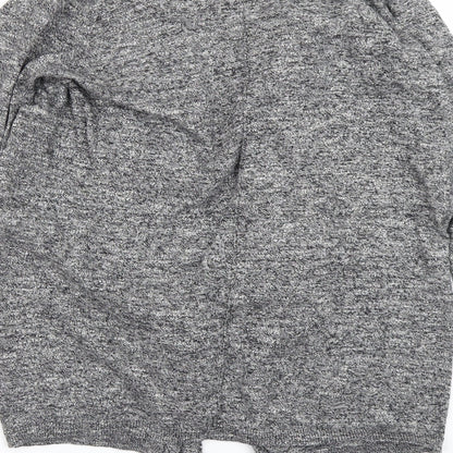 Womens UK Size 10 New Look Grey Cardigan Jumper