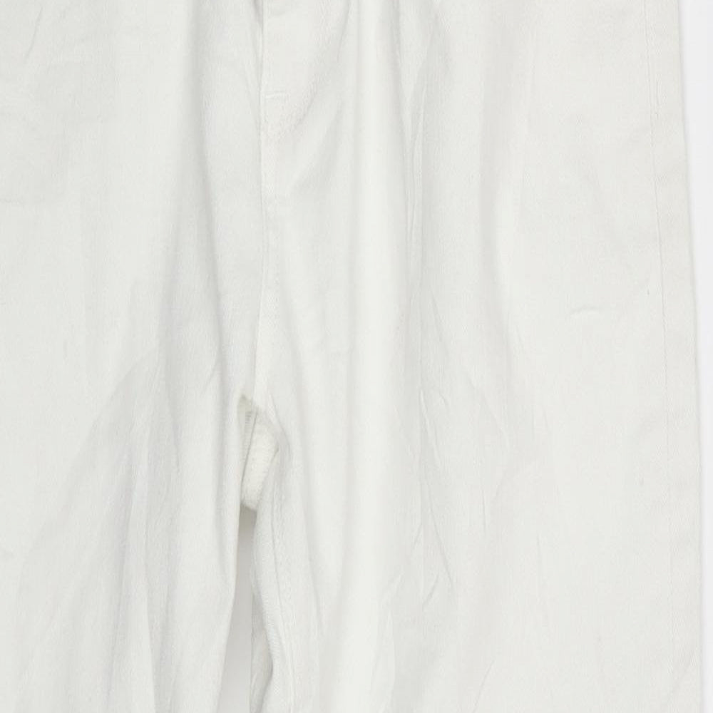 ASOS Womens White  Denim Skinny Jeans Size 31 L24 in