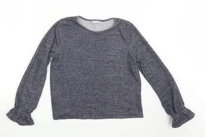 I Love Girls Wear Girls Blue   Pullover Sweatshirt Size 13 Years