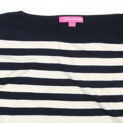 The Department Womens Multicoloured Striped  Pullover Jumper Size 8