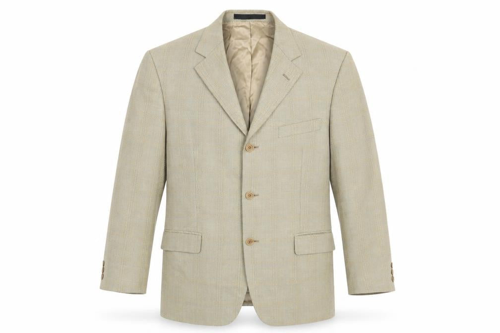 Mens UK Size 40 M&S Regular Gold Suit Jacket