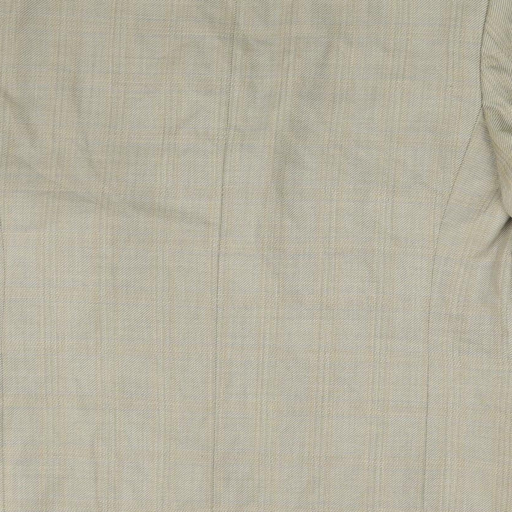 Mens UK Size 40 M&S Regular Gold Suit Jacket