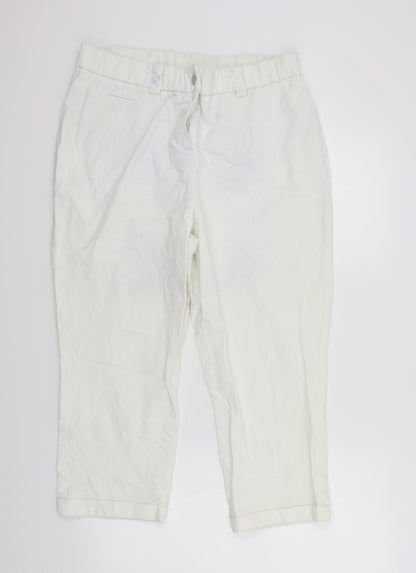 top to toe Womens White   Straight Jeans Size 18 L22 in
