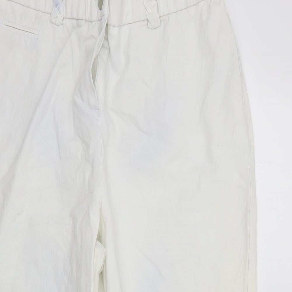 top to toe Womens White   Straight Jeans Size 18 L22 in