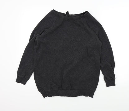 H&M Womens Black   Pullover Jumper Size M