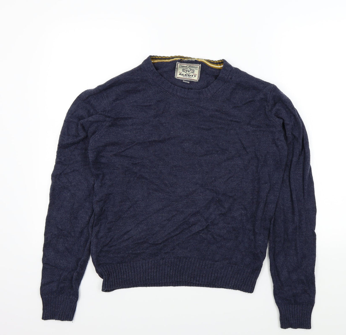 alcott Mens Blue   Pullover Jumper Size M