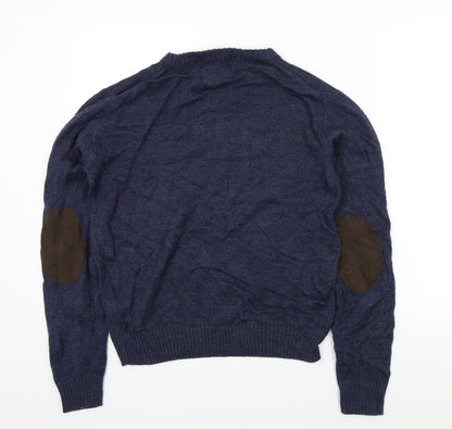 alcott Mens Blue   Pullover Jumper Size M