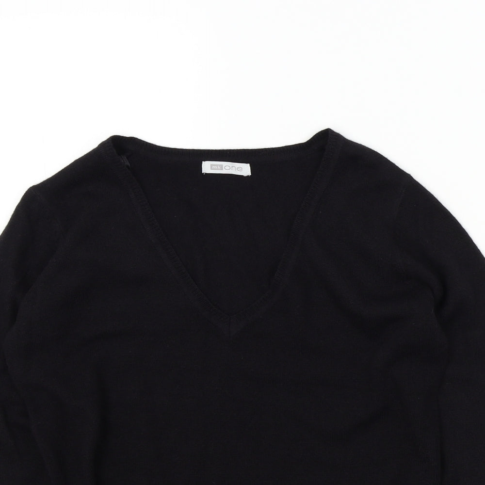 mk one Womens Black   Pullover Jumper Size M