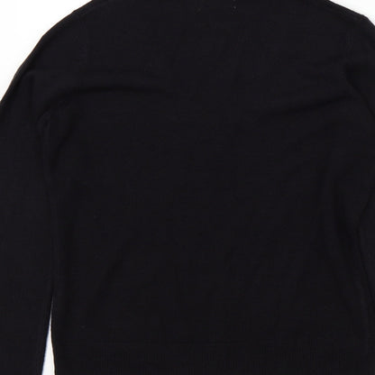 mk one Womens Black   Pullover Jumper Size M