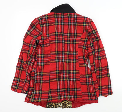 Womens UK Size 10 Preworn Red Jacket
