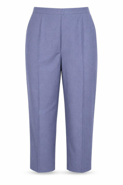 Womens UK Size 16 Preworn Regular Fit  Blue Trousers
