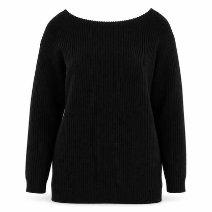Womens UK Size S Missguided Black Pullover Jumper