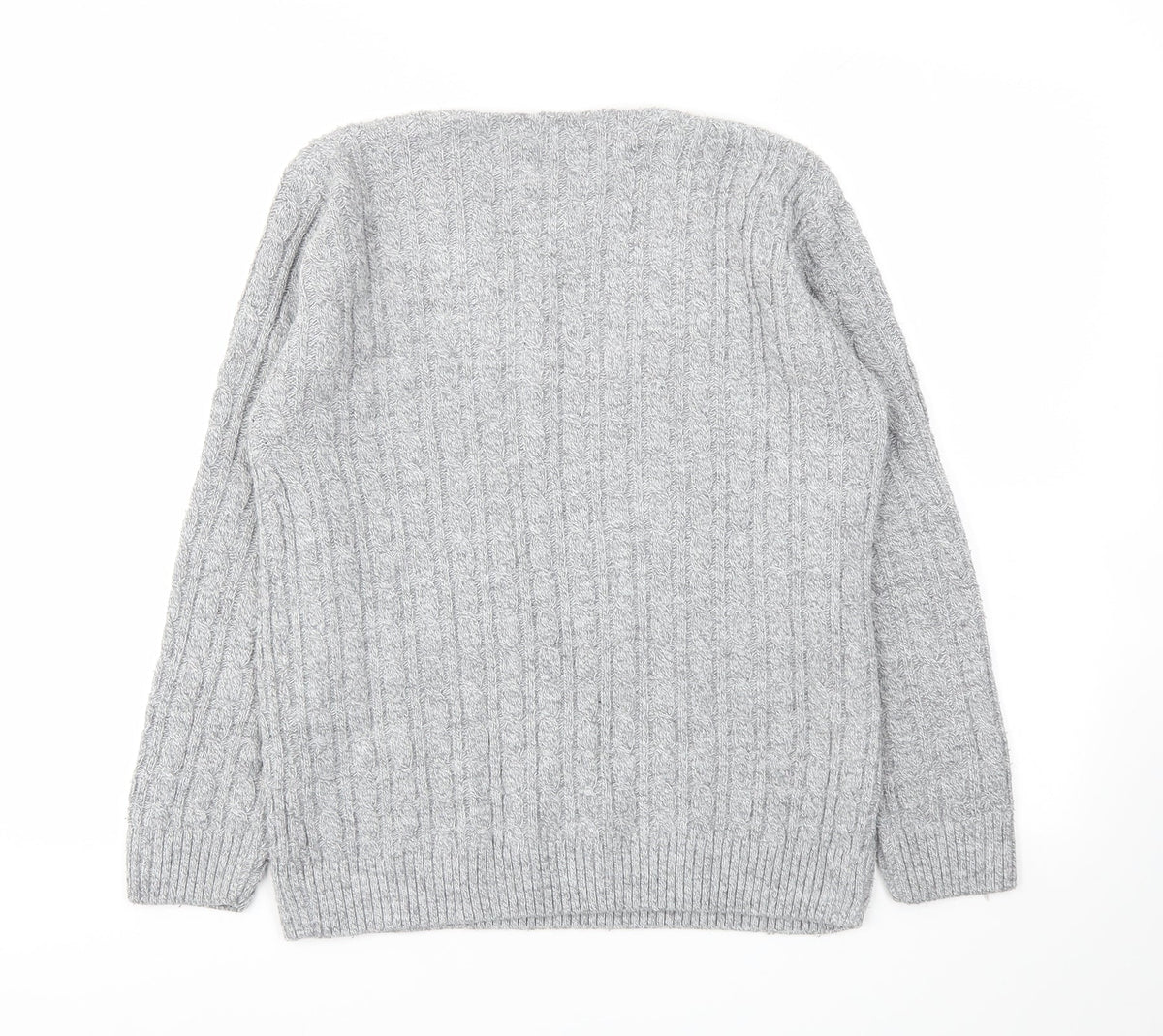 Mexe Womens Grey   Pullover Jumper Size M