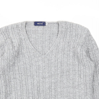 Mexe Womens Grey   Pullover Jumper Size M