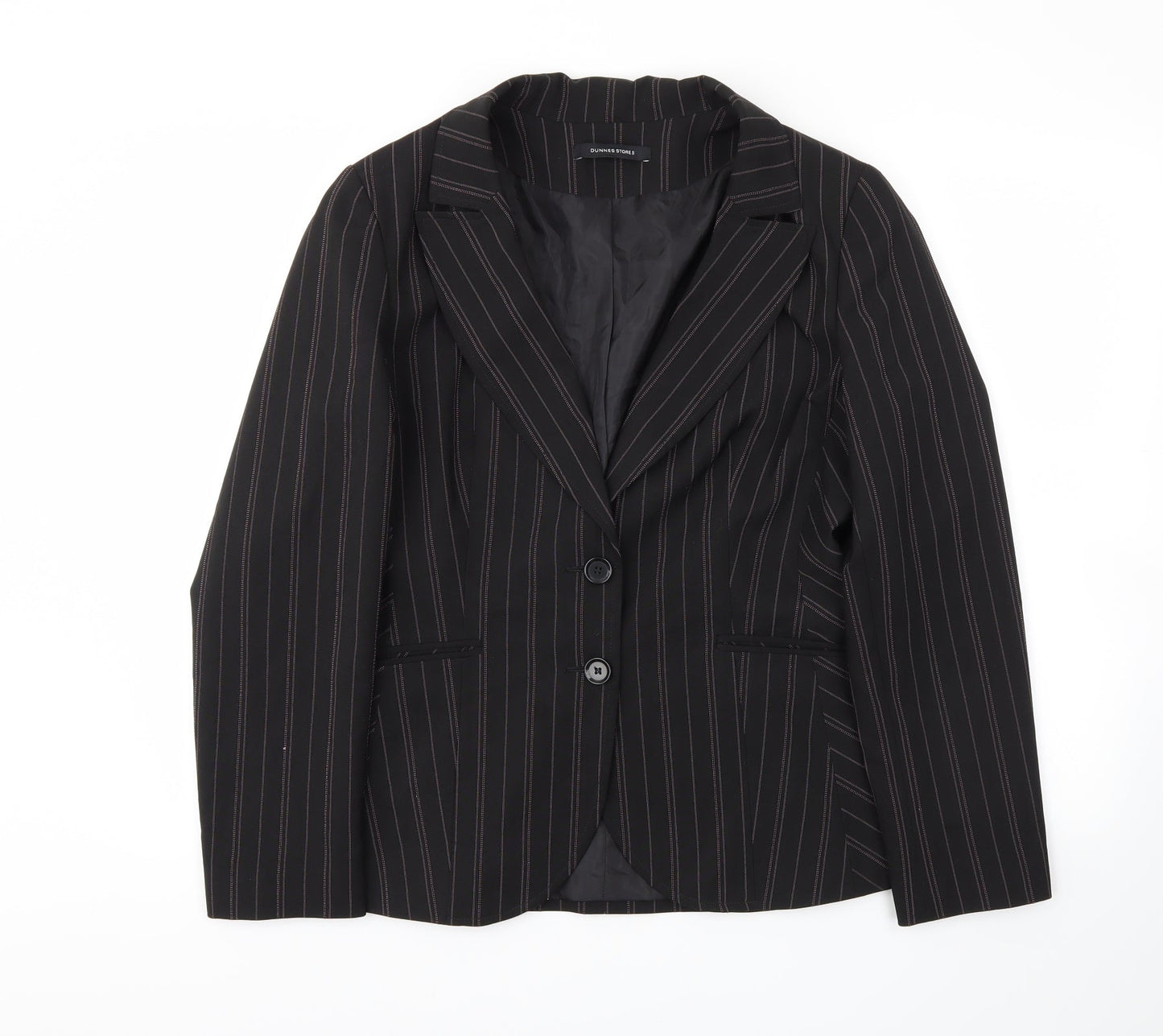 Dunnes Stores Womens Black   Jacket Blazer Size 14