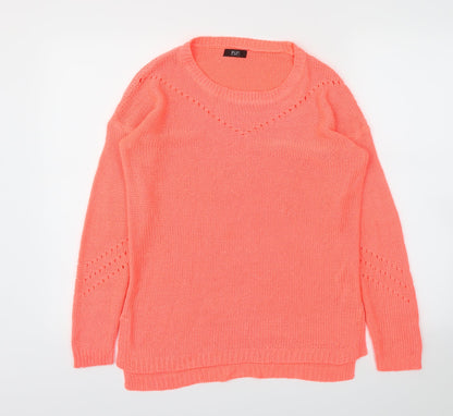 F&F Womens Pink   Pullover Jumper Size 10
