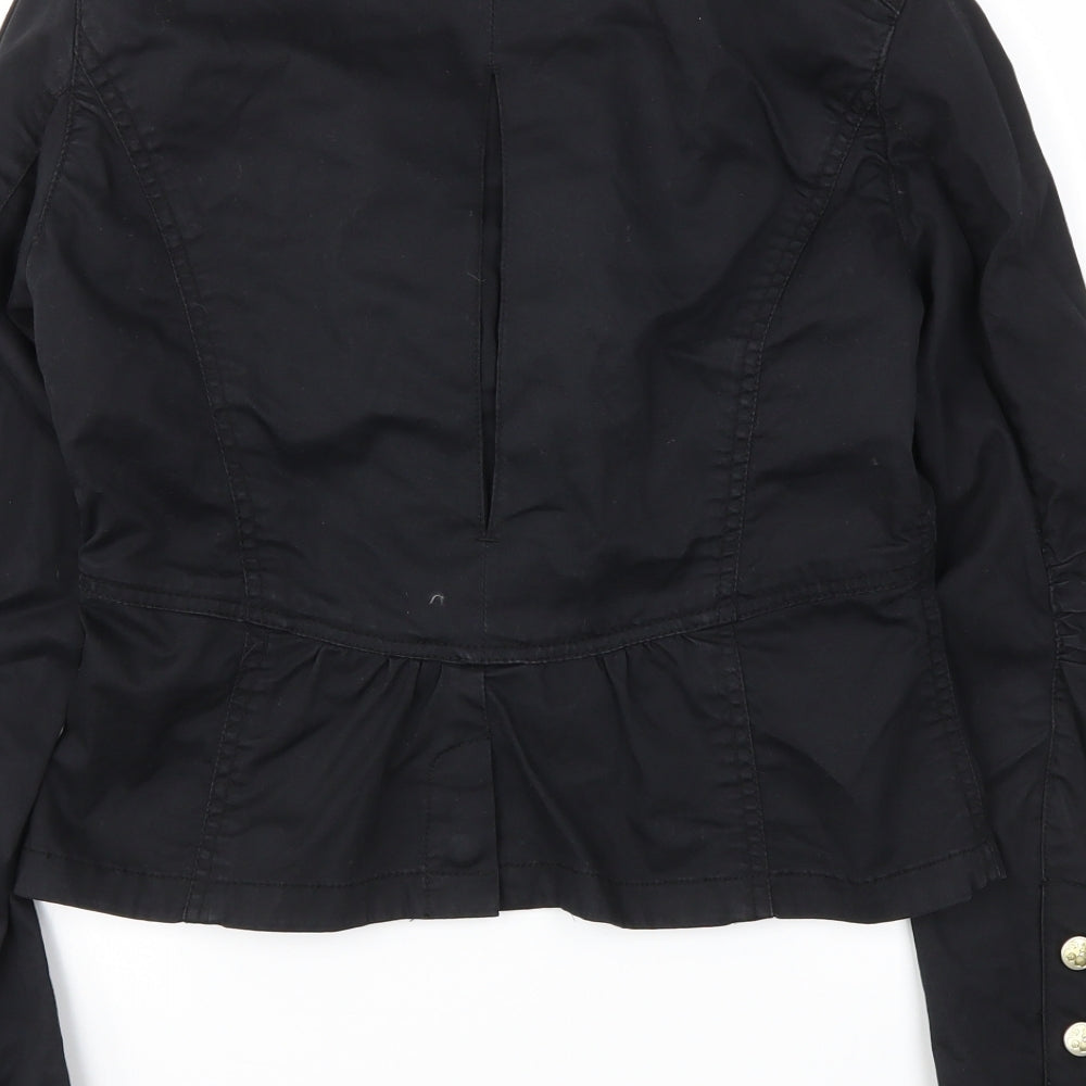 H&M  Womens Black   Jacket Blazer Size 38