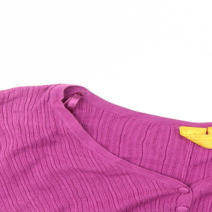 KanaBeach Womens Purple   Cardigan Jumper Size 10