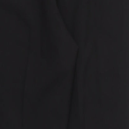 Womens UK Size 14 Mia Moda Relaxed Fit  Black Trousers